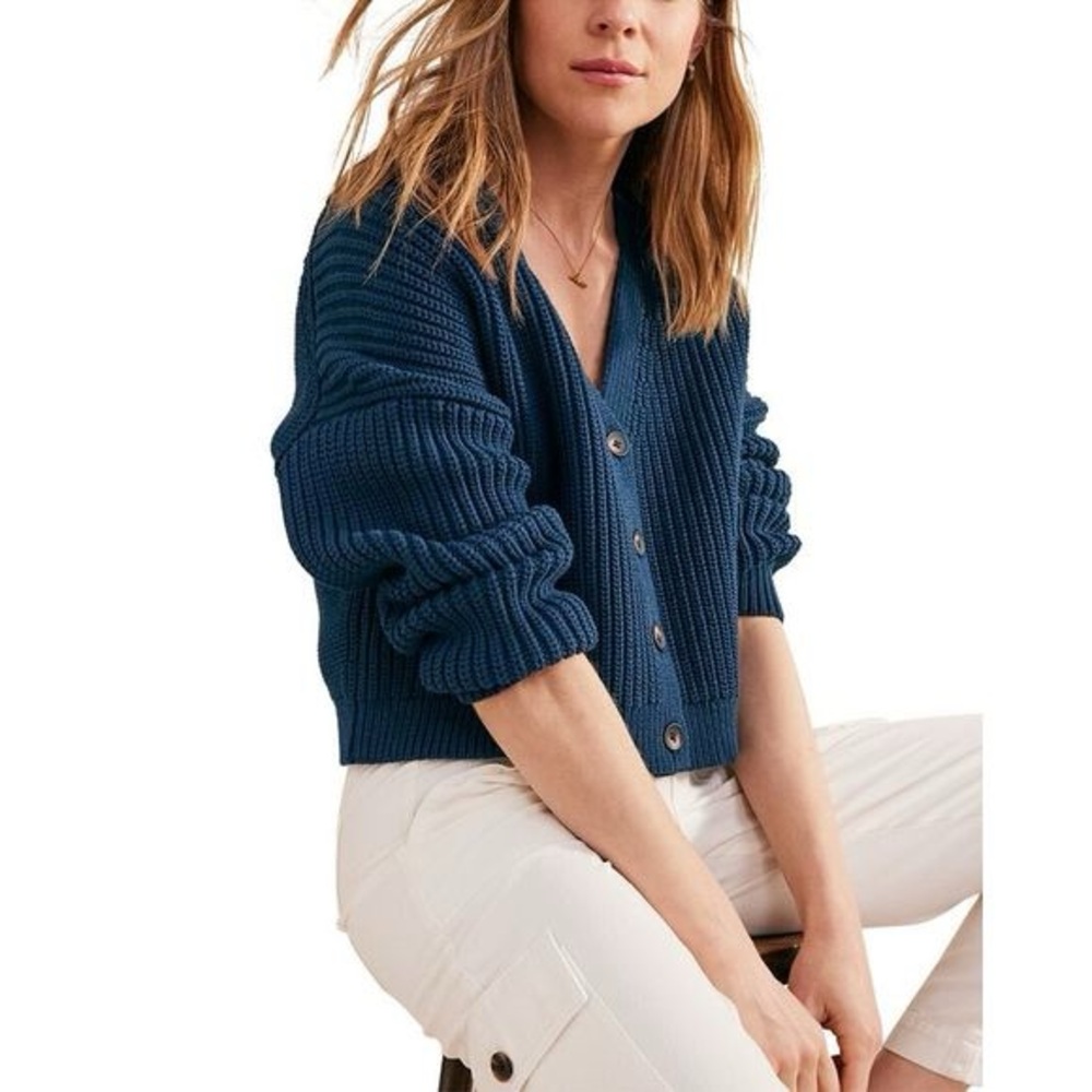 Boden Oversized Chunky knit sweater sz S